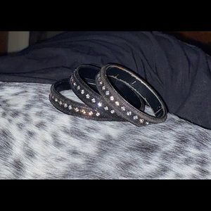 3 rhinestone bracelets